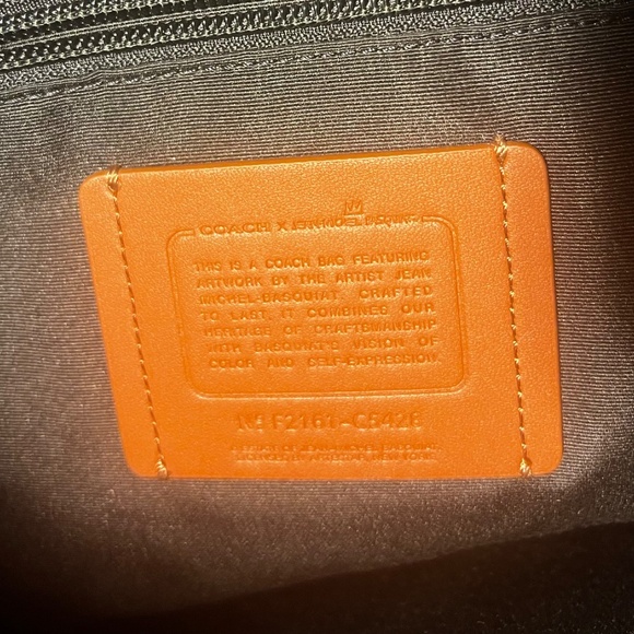 Coach Jean Michel Basquiat Famous Graham Tote - Picture 5 of 5